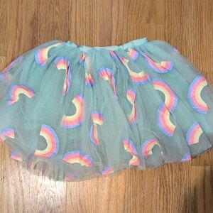 Rainbow Tulle Skirt for Kids